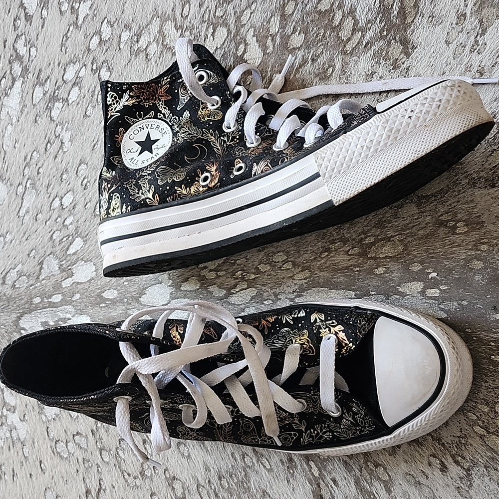 Converse Chuck Taylor All Star Ctas Eva Lift Hi-Top Sz5.5
